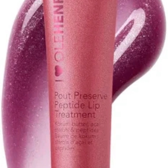 Ole Henriksen Pout Preserve Peptide Lip Treatment – Lingonberry Jam Glimmer NEW - Picture 1 of 3